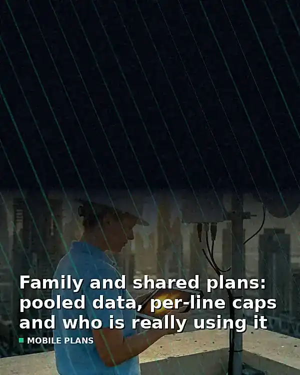 Family and shared plans: pooled data, per-line caps and who is really using it - TelecomDesk guide artwork
