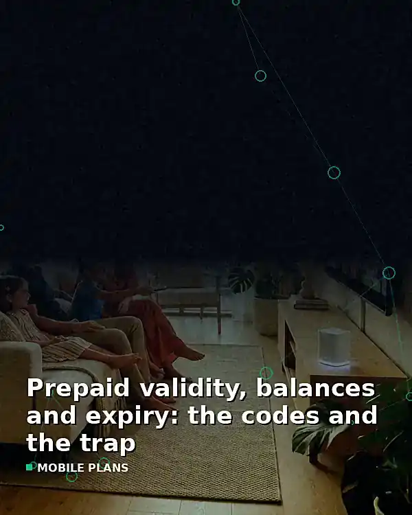 Prepaid validity, balances and expiry: the codes and the trap - TelecomDesk guide artwork