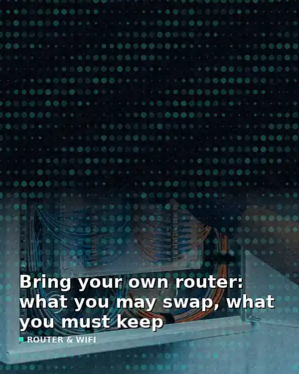 Bring your own router: what you may swap, what you must keep - TelecomDesk guide artwork